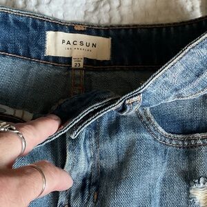PacSun Light Blue Denim Jean skirt size 23